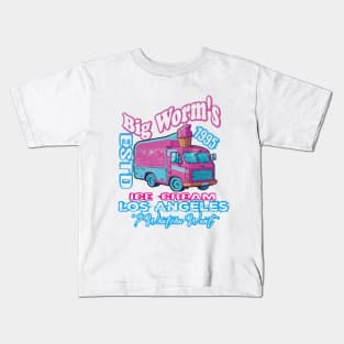 Big Worm's Ice Cream - "Whatchu Want?" - Los Angeles, CA Kids T-Shirt